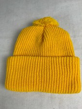 Knit Winter Beanie Orange One Size Fits All NEW