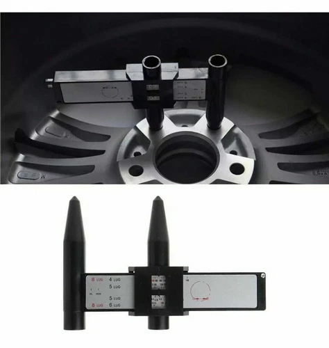 Wheel Bolt Pattern 4, 5, 6, 8 Lug PCD Gauge Bolt Template USA Seller