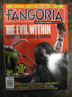 Fangoria #336 Uncirculated. The Evil Within