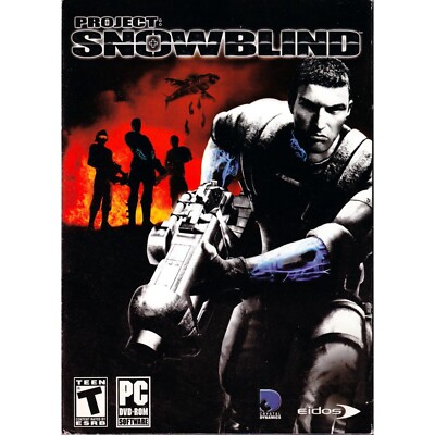 PROJECT: SNOWBLIND PC Game NIB