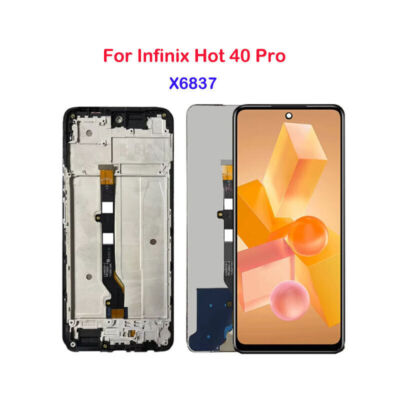 Full LCD Display Touch Screen Digitizer with Frame For Infinix Hot