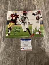 MALIK CUNNINGHAM SIGNED LOUISVILLE CARDINALS PHOTO PSA/DNA COA AUTOGRAPHED 6
