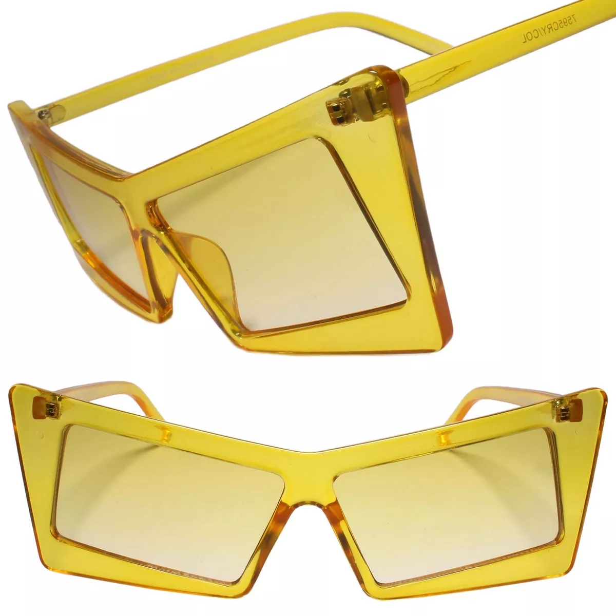Color tinted sunglasses top