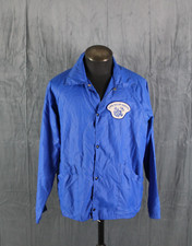 Vintage Windbreaker Jacket - CFL Baldy Hughes Crested - Men's Large