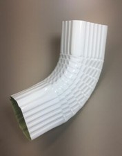 Downspout Gutter Elbow 2x3 "B" Style - High Gloss White