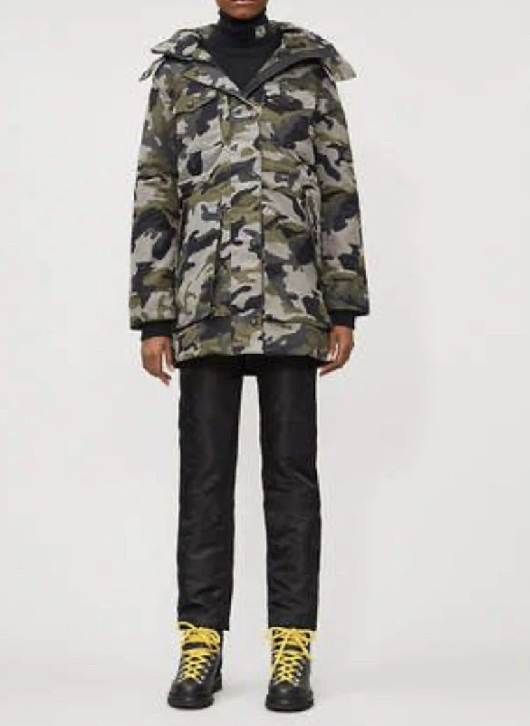 Canada Goose Gabriola Parka Camouflage Hooded Down Coat Size L NWT 875 eBay