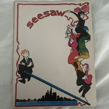 Michele Lee "SEESAW"  Tommy Tune, Cy Coleman, Michael Bennett 1973 Program