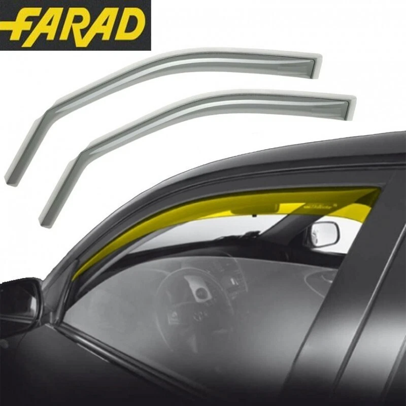 Deflettori D'Aria In Vetro Acrilico Per Mazda Premacy 5 Porte (1999-2005) – Fumè - 5