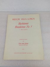 Hietor Villa-Lobos Bachianas Brasileiras No. 5, Aria for Voice And Guitar 