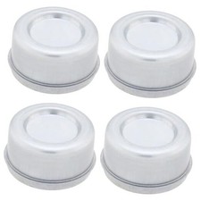  4-Pack Trailer Axle Wheel Hub and Bearing Dust Cap 2.720", Replacement E-Z