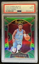 2020 Panini Select Kenyon Martin Jr. RC Green Prizm Concourse #/5 PSA 9 - POP 1!