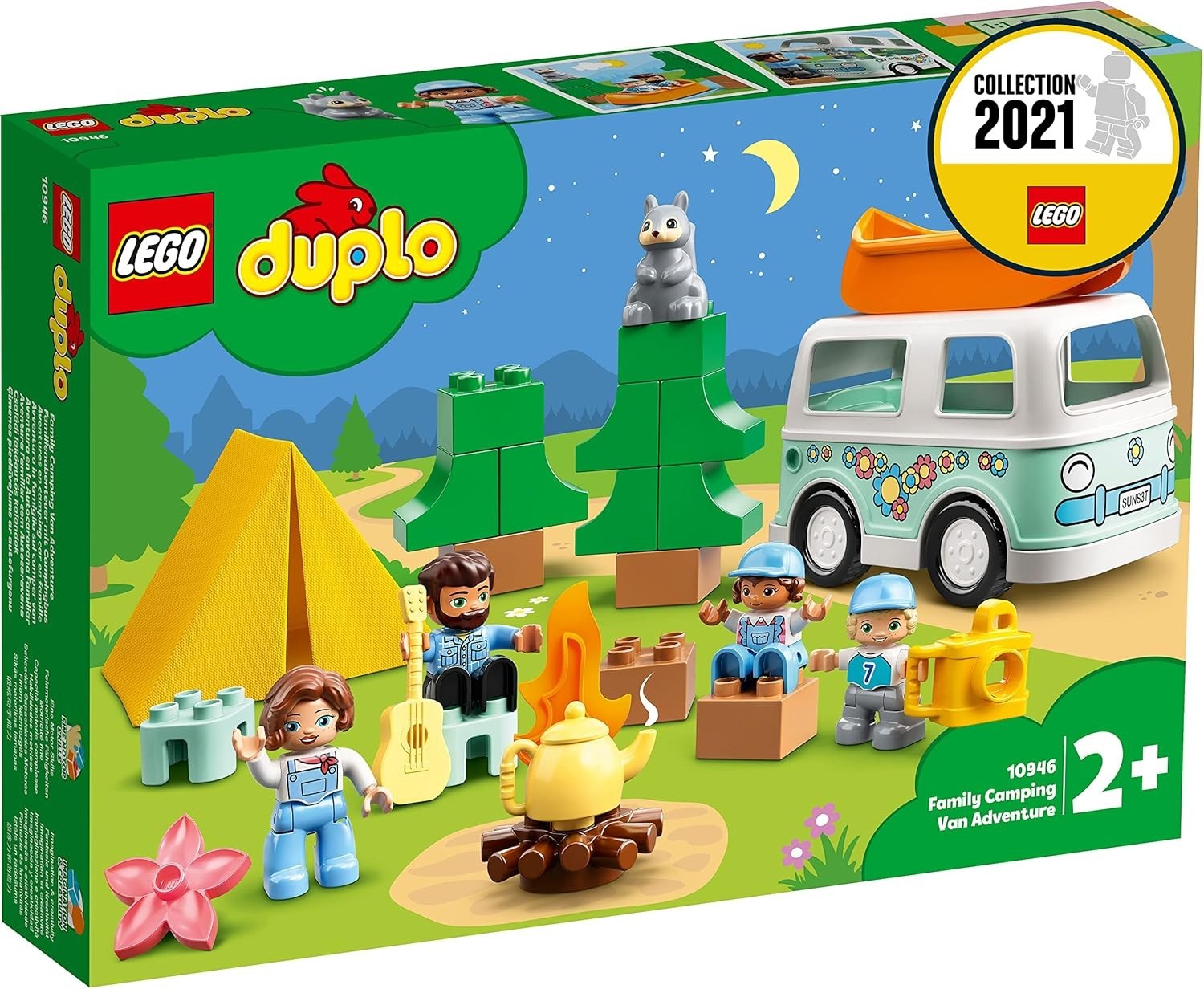 LEGO 10946 DUPLO Furgone da Campeggio Avventura foto 2