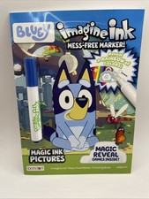 Bluey Imagine Ink Mess Free Marker And Coloring Book