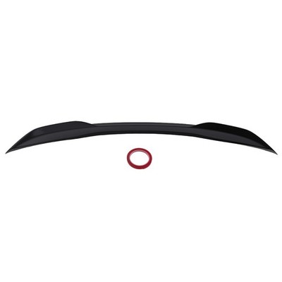 Rear Trunk Lip Spoiler Wing for Honda Civic 4Dr 2022-2024 Upper ABS Black Lip