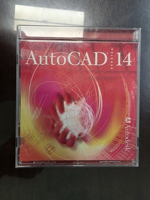 Autodesk AutoCAD Release 14 Software 1-CD Serial # & CD Key Included