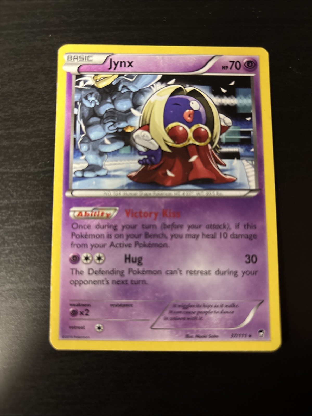 Jynx 37/111 - Furious Fists - Rare - Pokemon Card TCG - LP