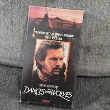 Dances With Wolves VHS Tape Kevin Costner Orion Home Video Academy Award