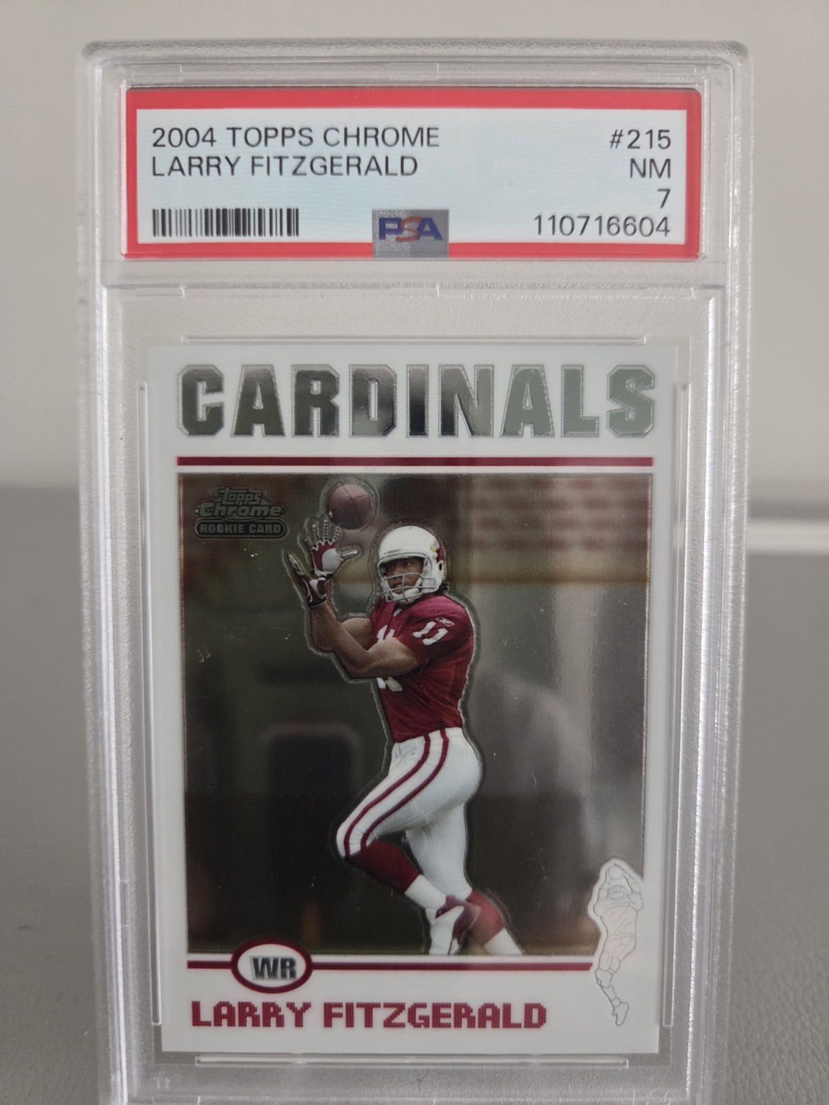 2004 Topps Chrome - Larry Fitzgerald #215 (RC)