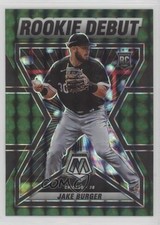 2022 Panini Mosaic Rookie Debut Green Mosaic Prizm Jake Burger #RD-18 s7f