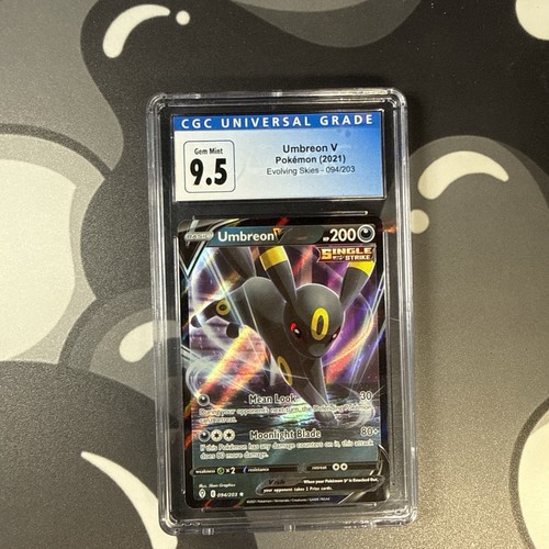 Umbreon V graded CGC 9.5 for sale on eBay