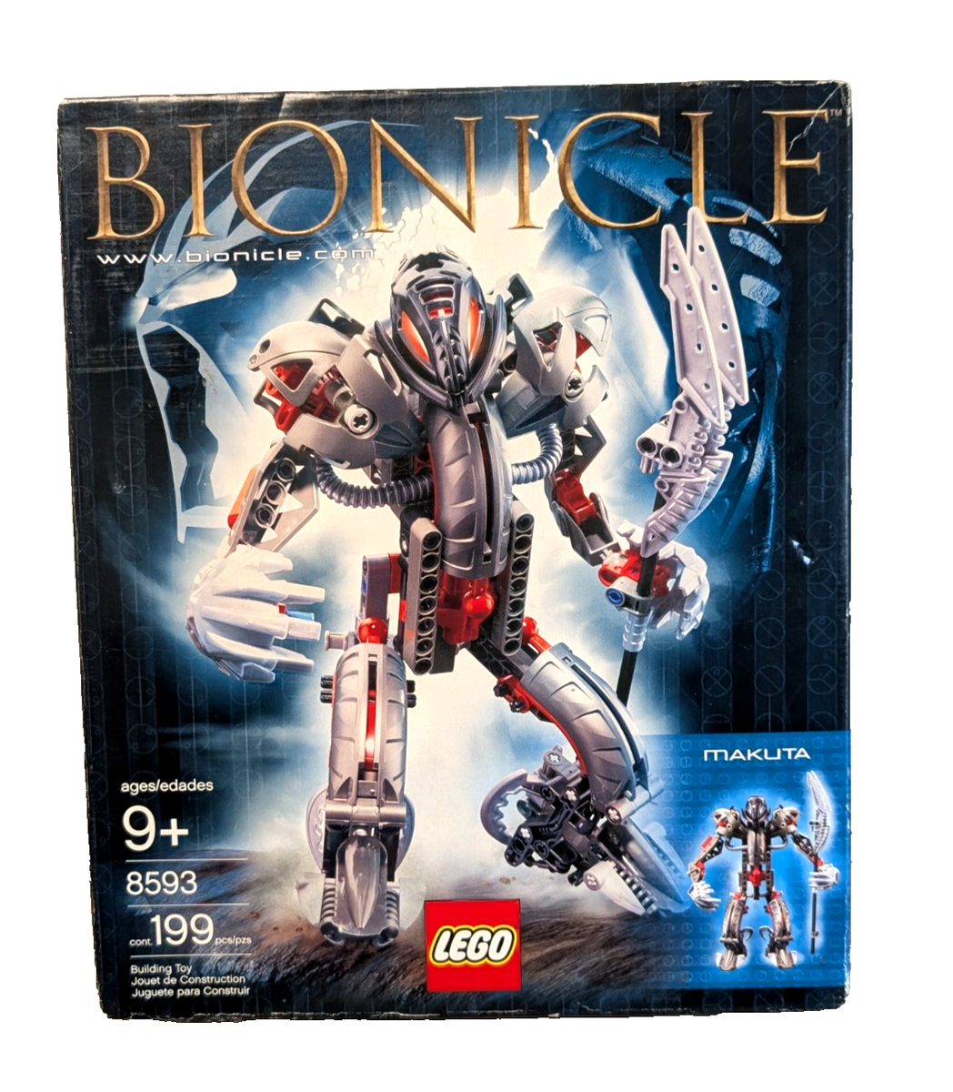LEGO Bionicle: Makuta 8593 Action Figurine Building Set NEW IN BOX!