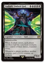 Zodiark, Umbral God 128/764 Rare Final Fantasy Magic: The Gathering