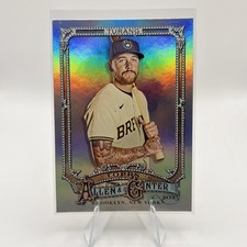 2025 Topps Allen & Ginter - Brice Turang #222 Silver Portrait