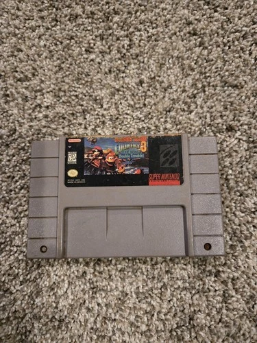 Donkey Kong 3: Dixie Kongs Double Trouble (Nintendo SNES) TESTED, See Photo