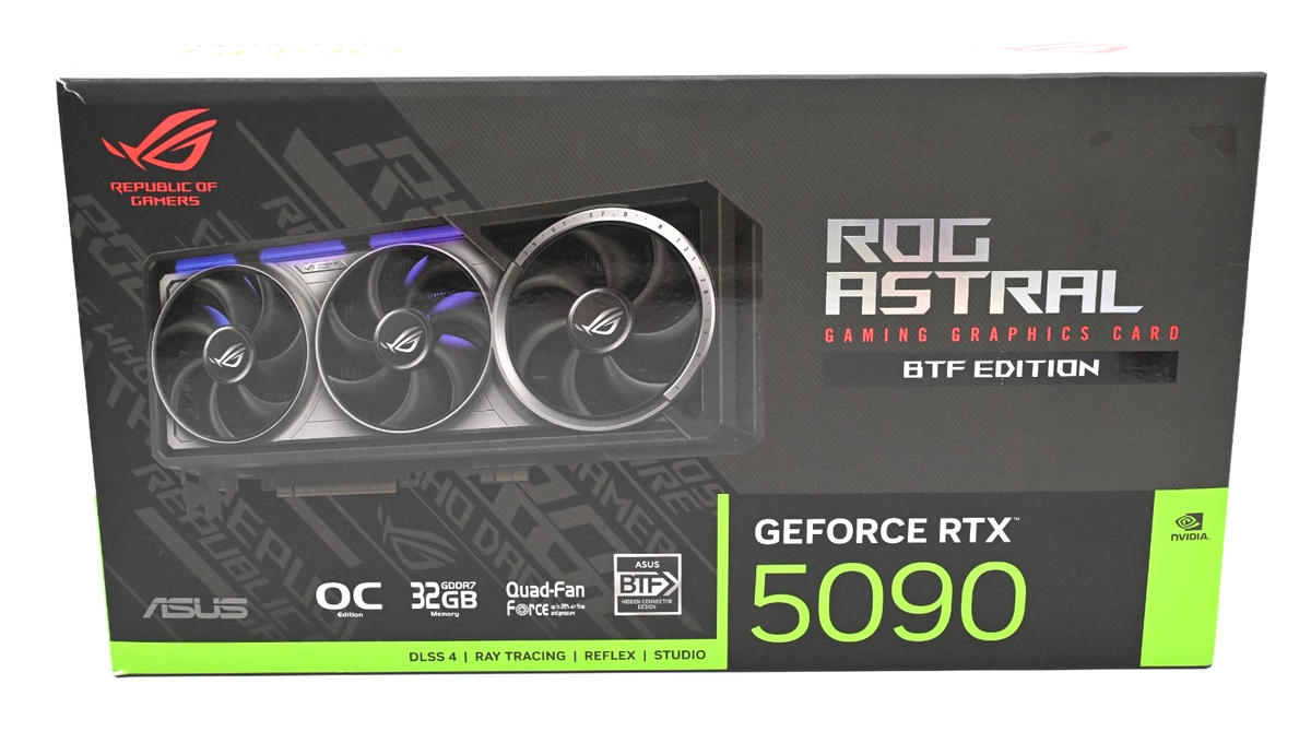 ASUS ROG Astral GeForce RTX 5090 32GB GDDR7 BTF OC Edition Gaming