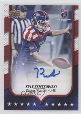 2016 Upper Deck USA Football USA U18 Auto Kyle Sentkowski #78 Auto