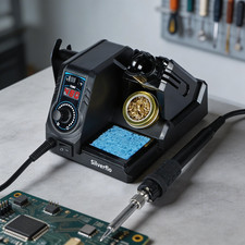 130W Soldering iron Station Heat Adjustable Temp Welding Kit PCB DIY SMD TOOL