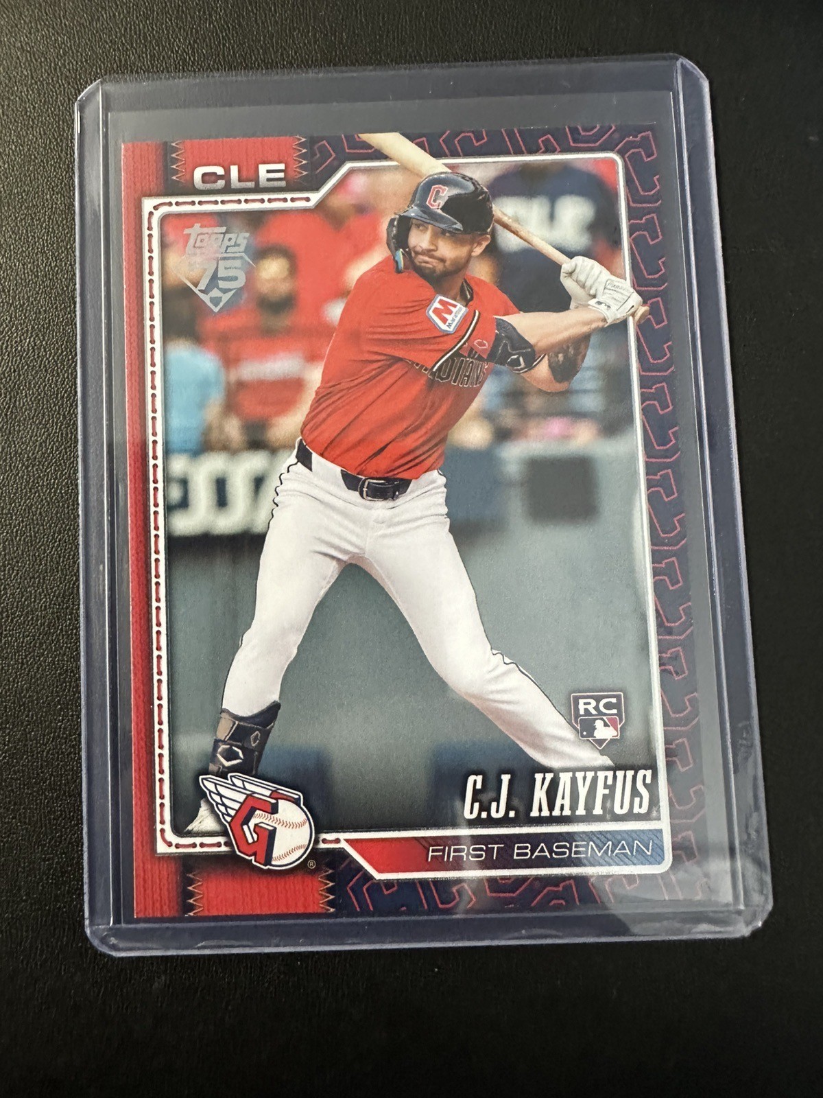2026 Topps Series 1 Cj Kayfus Team Color Border Variation SSP RC #35