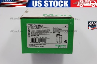 Schneider Modicon TM3DM8RG MODULE TM-3 IO RELAY SPRING US Free TAX
