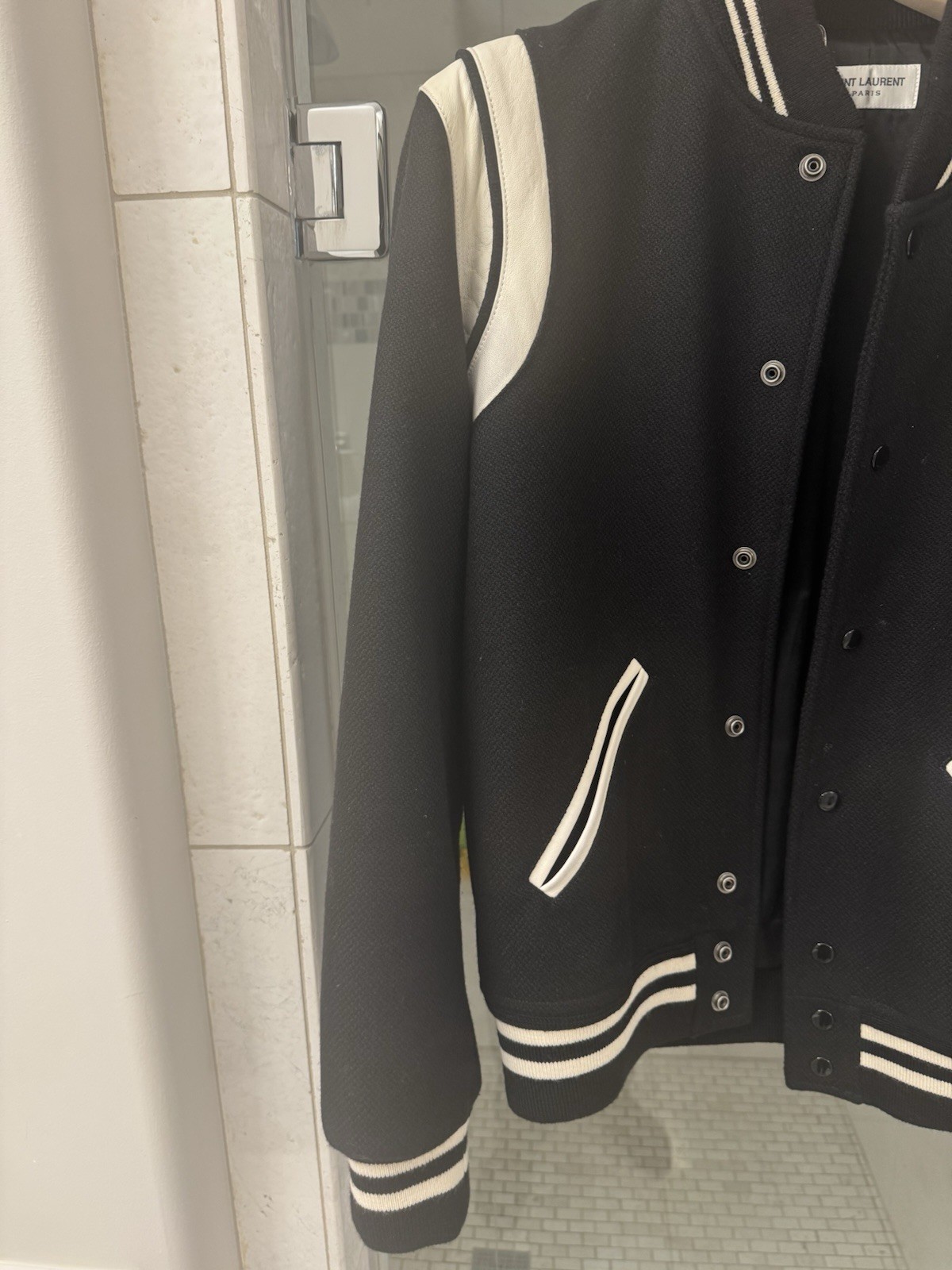 giacca orsacchiotto saint laurent 52