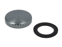 "Cnc Tankdeckel \"Sport Optik\", Titangrau Eloxiert - FüR Simson S50, S51, SR50, Sr"