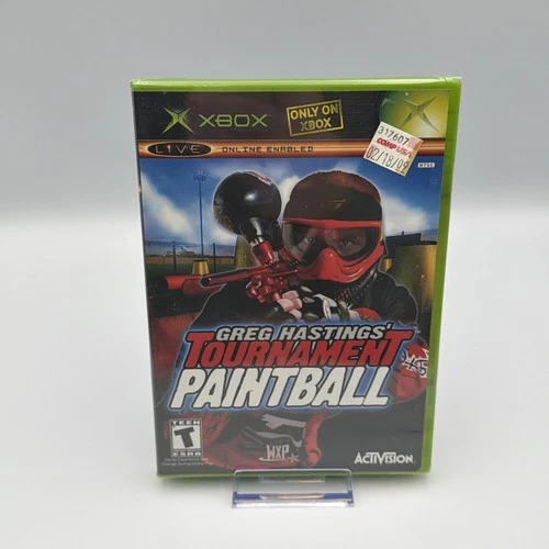 Greg Hastings' Tournament Paintball (Microsoft Xbox, 2004) Brand New & Sealed