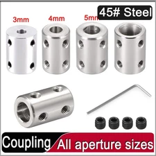Bore Rigid Coupling Set Screw 3mm~12mm ,Shaft Coupler Connector for 3D Printers