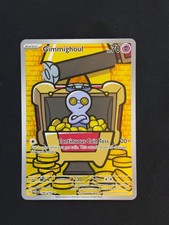 Gimmighoul - Holo Illustration Rare SV04: Paradox Rift 198/182 NM on eBay