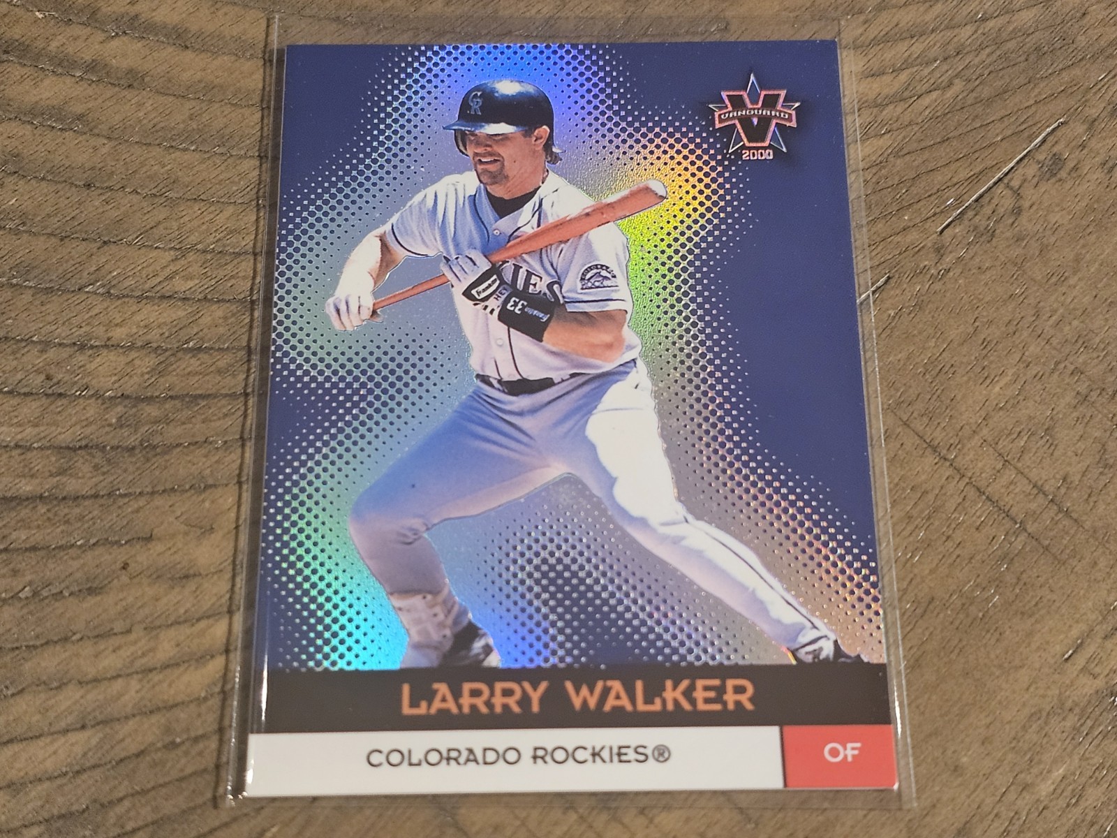 2000 Pacific Vanguard #65 Larry Walker Colorado Rockies Nmmt
