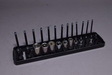 Vintage Craftsman Metric 1/4" Socket Set 6 pt 5-13mm USA Inv 5307