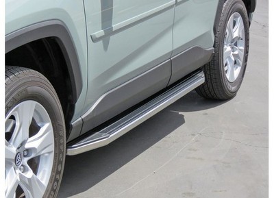 Steelcraft 135190 For 19-C Rav4 Black/Stainless Trim STX100 Running Boards