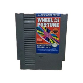 Nintendo NES lot 4 trivia games PICTIONARY FAMILY FEUD WHEEL  FORTUNE MONOPOLY 