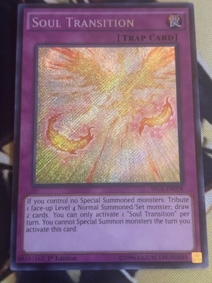 Yugioh: Soul Transition - SECE-EN078 - Secret Rare - 1st Edition - NM