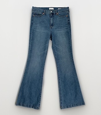 Sofia Jeans by Sofia Vergara Women s 10 Flare Jeans Blue Mid Rise Stretch Denim