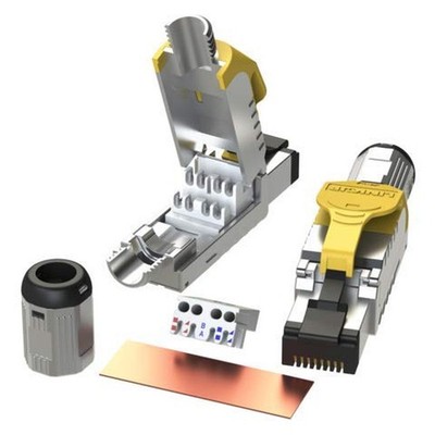 LINKUP - [GHMT & DSX8000 Certified Cat8 Ethernet Cable Connector (2... Fast Ship