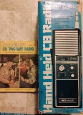 Vintage Midland 75-764B CB Radio 3-Channel 5W Box Case Tested w/ 1976 CB Book