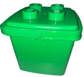 40 Pc 2001 Lego Duplo Baby Preschool Building Toy 3126 Container Bin Storage