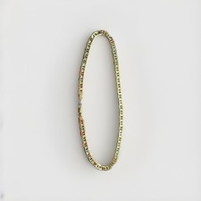 18k Box Chain necklace 18 in Metal Lobster Clasp No Stone