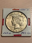 1935 S Peace Silver Dollar Uncirculated $1 BU Semi-Key Date