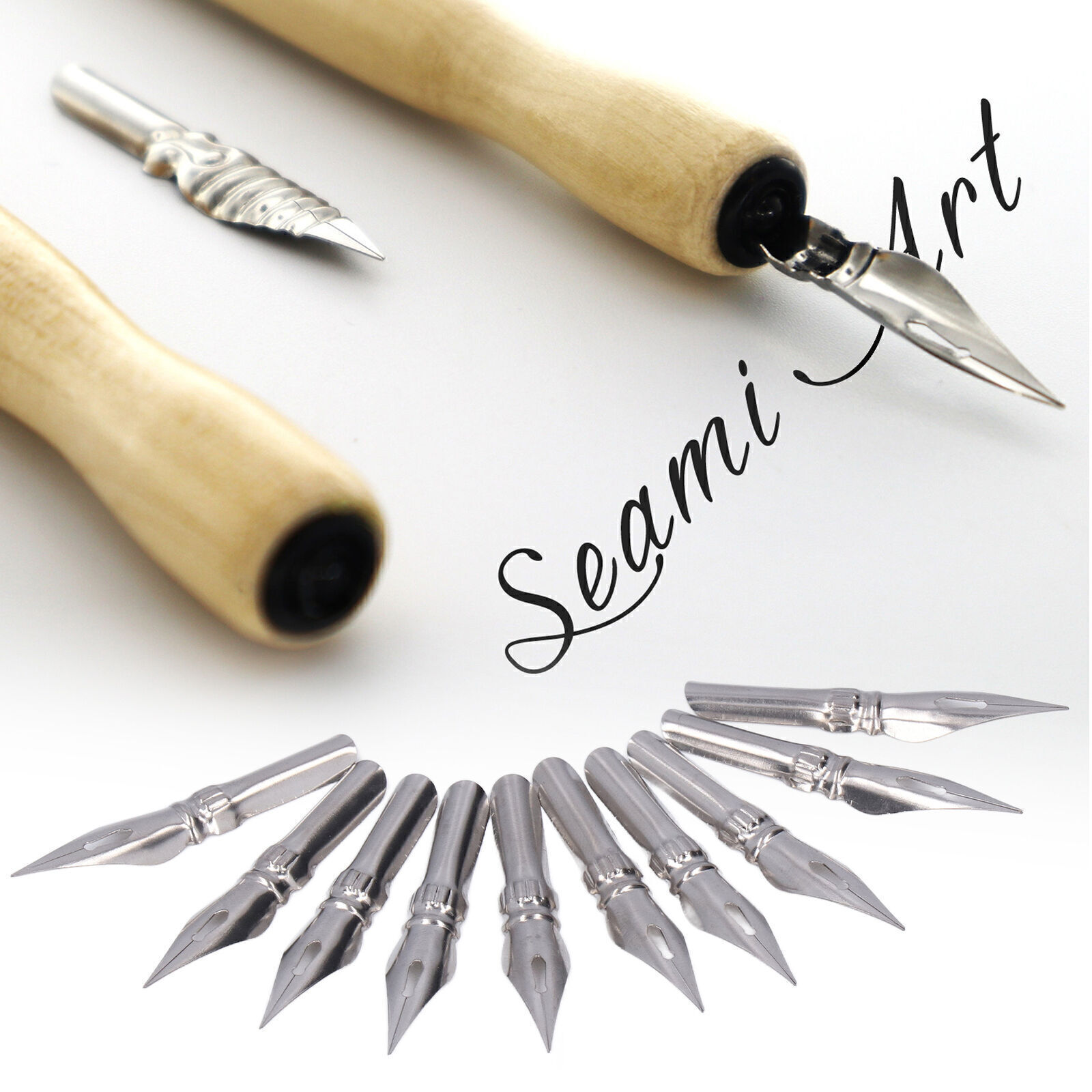 Flexible High-Performance Calligraphy Nib with Durable Tip